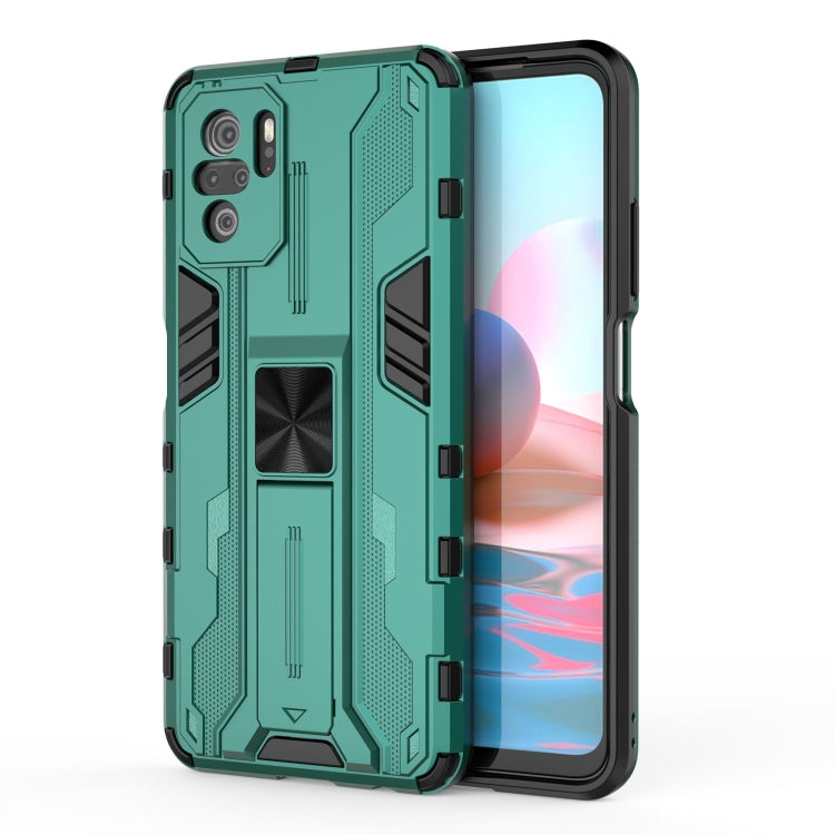 Supersonic PC + TPU Shock-proof Protective Case with Holder, For OPPO A55 5G, For OPPO A93 5G, For OPPO Realme C20, For OPPO Reno5 5G / 4G, For OPPO Reno5 Pro 5G, For Xiaomi Redmi K40 / K40 Pro, For Xiaomi Redmi Note 9, For Xiaomi Redmi Note 10 4G�����...