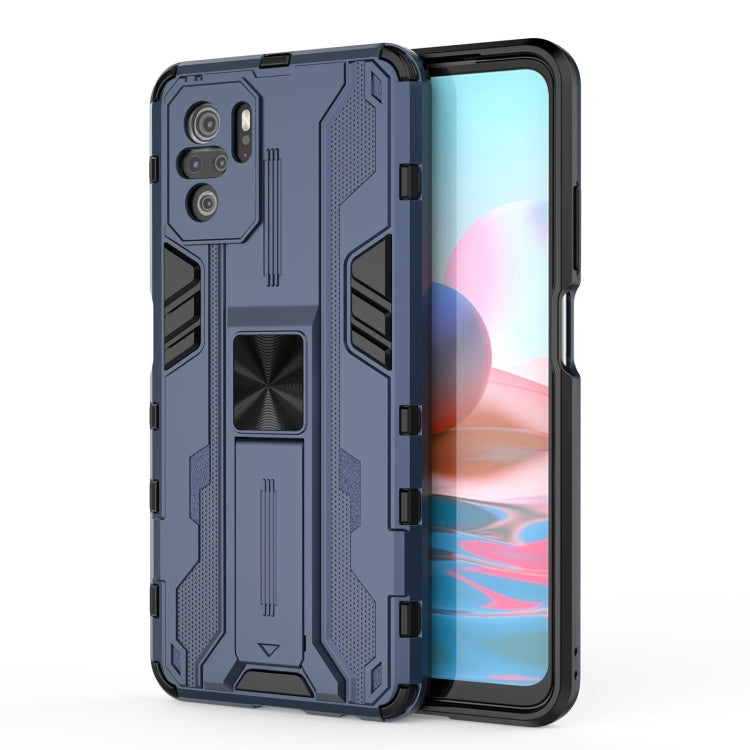 Supersonic PC + TPU Shock-proof Protective Case with Holder, For OPPO A55 5G, For OPPO A93 5G, For OPPO Realme C20, For OPPO Reno5 5G / 4G, For OPPO Reno5 Pro 5G, For Xiaomi Redmi K40 / K40 Pro, For Xiaomi Redmi Note 9, For Xiaomi Redmi Note 10 4G�����...