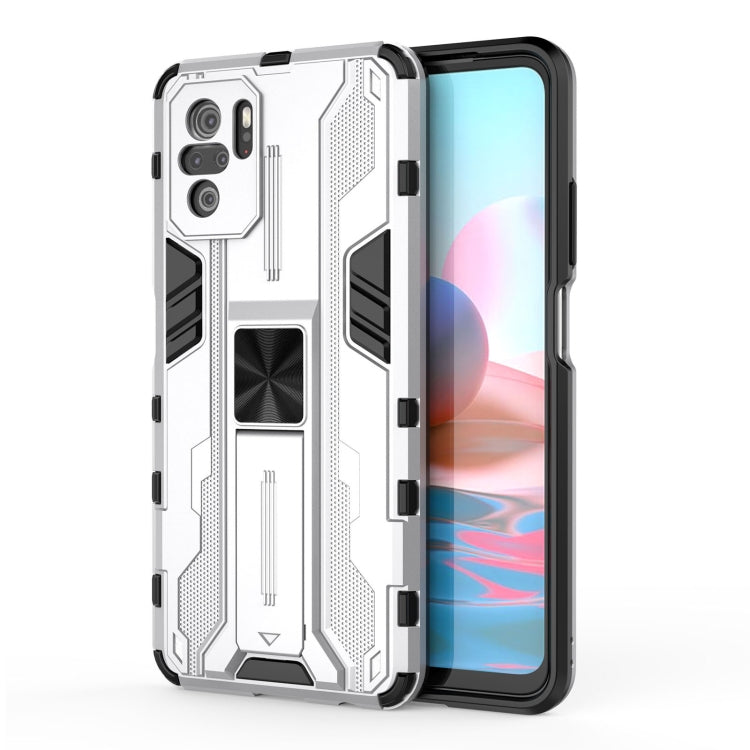 Supersonic PC + TPU Shock-proof Protective Case with Holder, For OPPO A55 5G, For OPPO A93 5G, For OPPO Realme C20, For OPPO Reno5 5G / 4G, For OPPO Reno5 Pro 5G, For Xiaomi Redmi K40 / K40 Pro, For Xiaomi Redmi Note 9, For Xiaomi Redmi Note 10 4G�����...