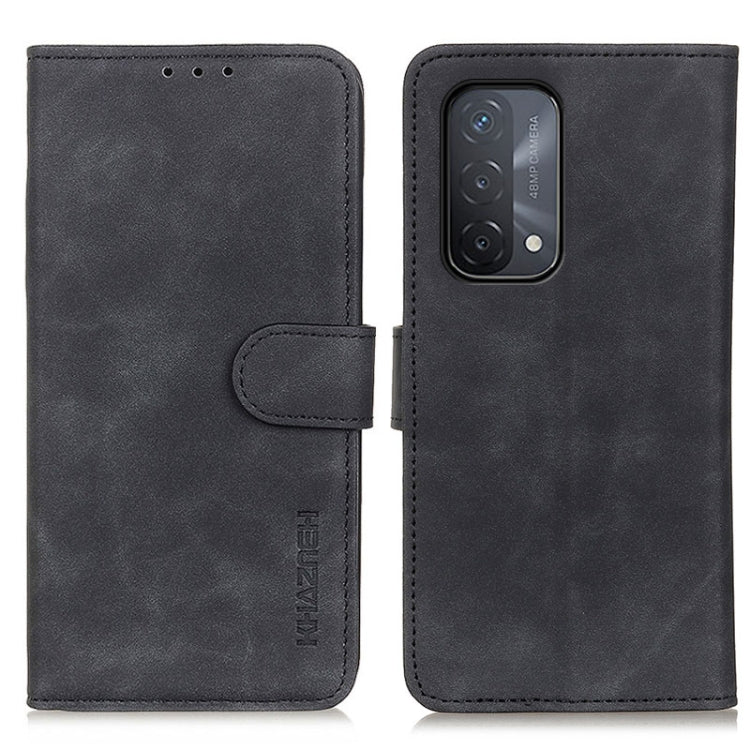 KHAZNEH Retro Texture PU + TPU Horizontal Flip Leather Case with Holder & Card Slots & Wallet, For OnePlus 9R, For OPPO A54 4G, For OPPO A93 5G / A54 5G / A74 5G, For OPPO Realme 8 / 8 Pro