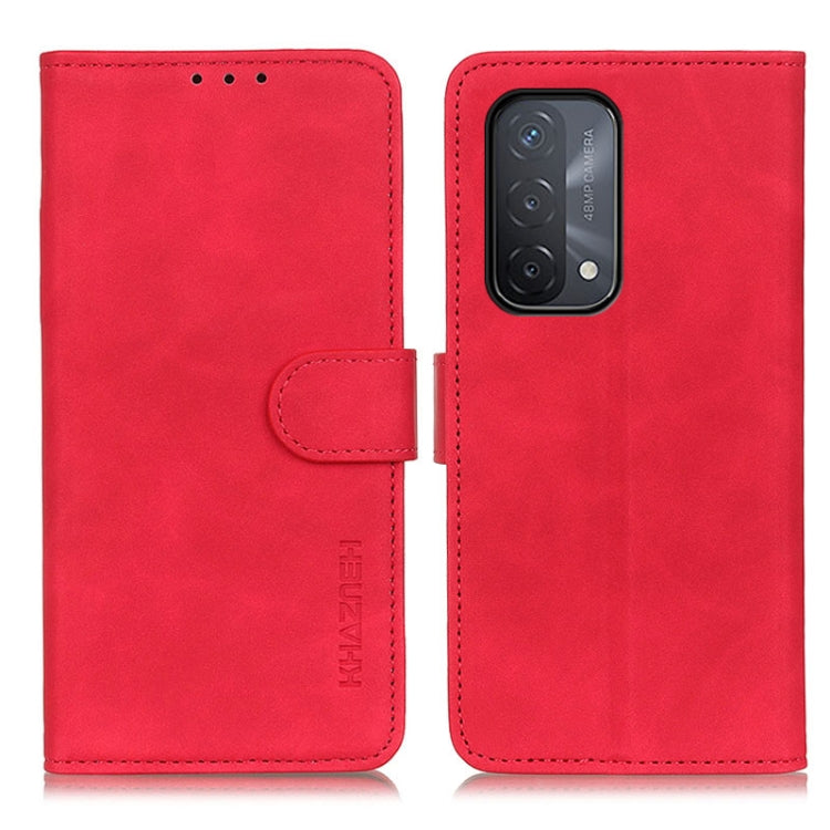 KHAZNEH Retro Texture PU + TPU Horizontal Flip Leather Case with Holder & Card Slots & Wallet, For OnePlus 9R, For OPPO A54 4G, For OPPO A93 5G / A54 5G / A74 5G, For OPPO Realme 8 / 8 Pro