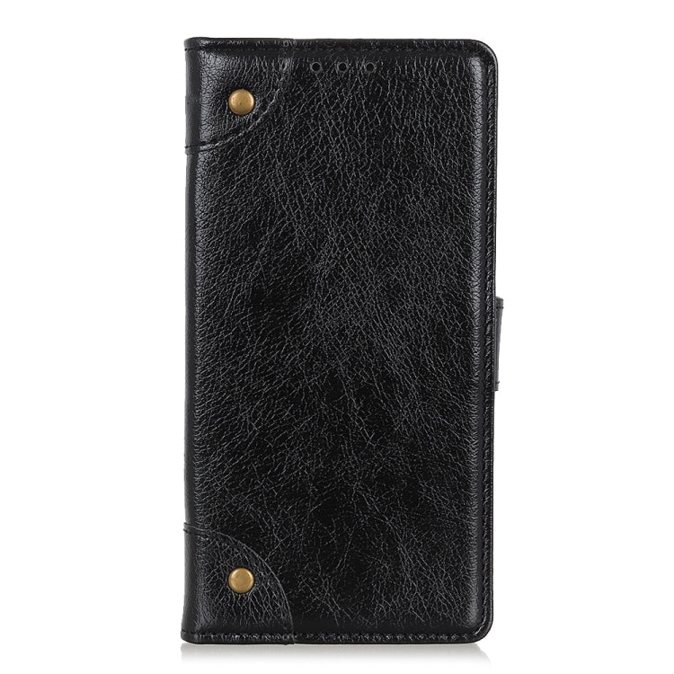 Copper Buckle Nappa Texture Horizontal Flip Leather Case with Holder & Card Slots & Wallet, For OPPO A93 5G / A54 5G / A74 5G