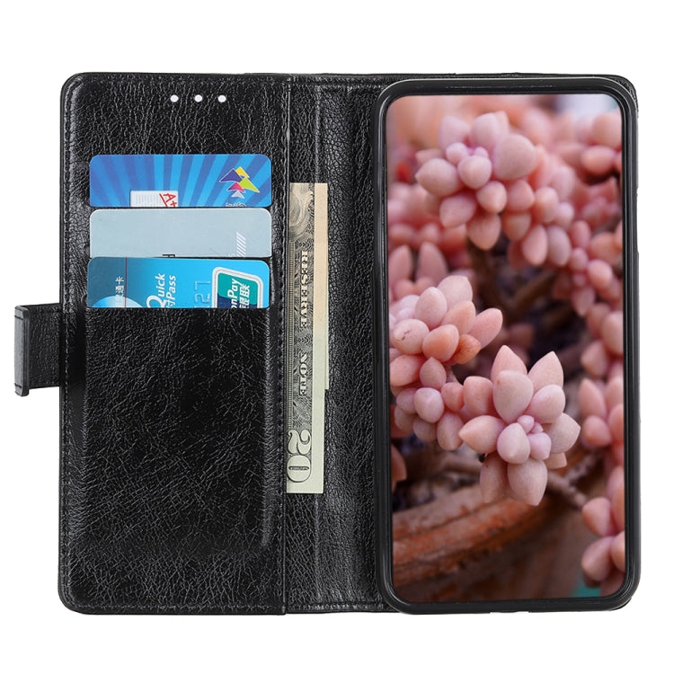 Copper Buckle Nappa Texture Horizontal Flip Leather Case with Holder & Card Slots & Wallet, For OPPO A93 5G / A54 5G / A74 5G