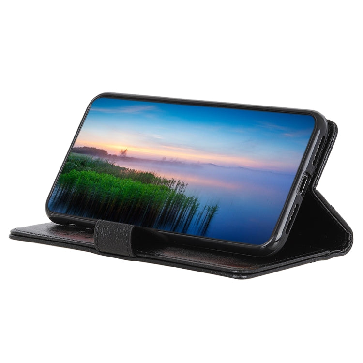 Copper Buckle Nappa Texture Horizontal Flip Leather Case with Holder & Card Slots & Wallet, For OPPO A93 5G / A54 5G / A74 5G