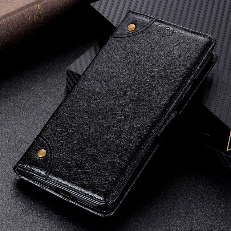 Copper Buckle Nappa Texture Horizontal Flip Leather Case with Holder & Card Slots & Wallet, For OPPO A93 5G / A54 5G / A74 5G