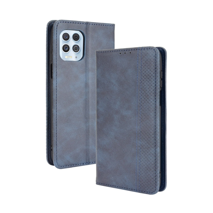 Magnetic Buckle Retro Crazy Horse Texture Horizontal Flip Leather Case with Holder & Card Slots & Photo Frame, For OPPO A54 4G, For OPPO A93 5G, For OPPO A94 4G / F19 Pro 4G / Reno5 F, For OPPO Find X3 Lite / Reno5 5G, For OPPO Realme C21��������������...