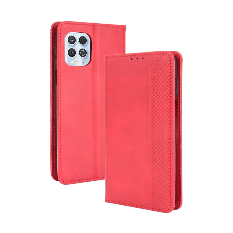 Magnetic Buckle Retro Crazy Horse Texture Horizontal Flip Leather Case with Holder & Card Slots & Photo Frame, For OPPO A54 4G, For OPPO A93 5G, For OPPO A94 4G / F19 Pro 4G / Reno5 F, For OPPO Find X3 Lite / Reno5 5G, For OPPO Realme C21��������������...