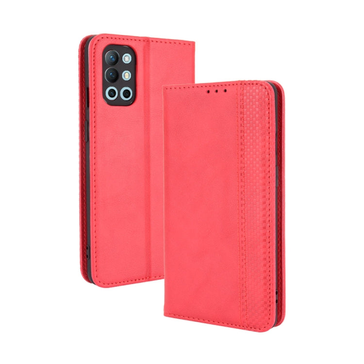 Magnetic Buckle Retro Crazy Horse Texture Horizontal Flip Leather Case with Holder & Card Slots & Photo Frame, For OPPO A54 4G, For OPPO A93 5G, For OPPO A94 4G / F19 Pro 4G / Reno5 F, For OPPO Find X3 Lite / Reno5 5G, For OPPO Realme C21��������������...