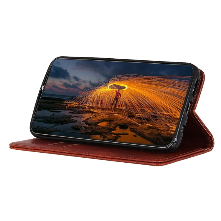 Magnetic Crazy Horse Texture Horizontal Flip Leather Case with Holder & Card Slots & Wallet, For Xiaomi Mi 11 Lite 5G / 4G, For Xiaomi Mi 11 Pro 5G / 4G, For OPPO F19 Pro+ 5G / Reno5 Z