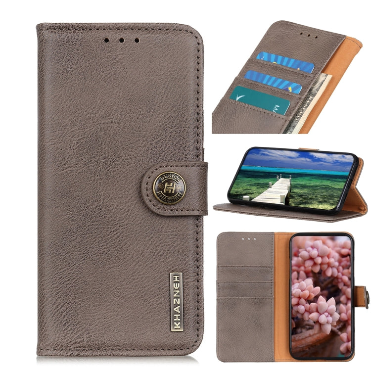 KHAZNEH Cowhide Texture Horizontal Flip Leather Case with Holder & Card Slots & Wallet, For Xiaomi Mi 11 Pro 5G / 4G, For Xiaomi Mi 11 Lite 5G / 4G, For OPPO F19 Pro+ 5G / Reno5 Z
