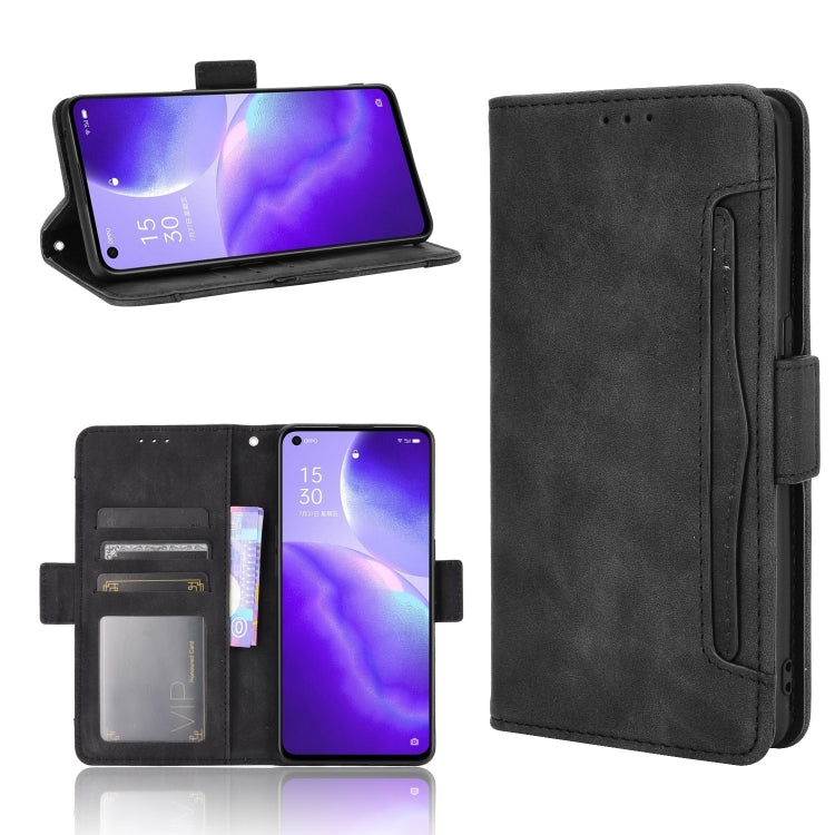 Skin Feel Calf Pattern Horizontal Flip Leather Case with Holder & Card Slots & Photo Frame, For OPPO A54, For OPPO A93 5G, For OPPO A94 4G/F19 Pro 4G/Reno5 F/Reno5 Lite, For OPPO Find X3 Lite / Reno5 5G, For OPPO Find X3 / Find X3 Pro, For OPPO Realme ...