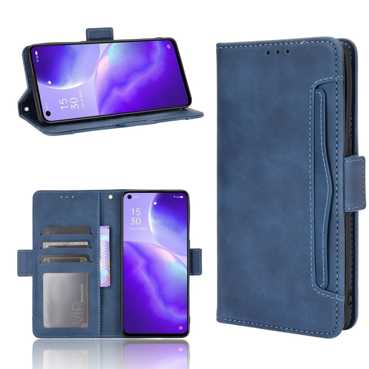 Skin Feel Calf Pattern Horizontal Flip Leather Case with Holder & Card Slots & Photo Frame, For OPPO A54, For OPPO A93 5G, For OPPO A94 4G/F19 Pro 4G/Reno5 F/Reno5 Lite, For OPPO Find X3 Lite / Reno5 5G, For OPPO Find X3 / Find X3 Pro, For OPPO Realme ...