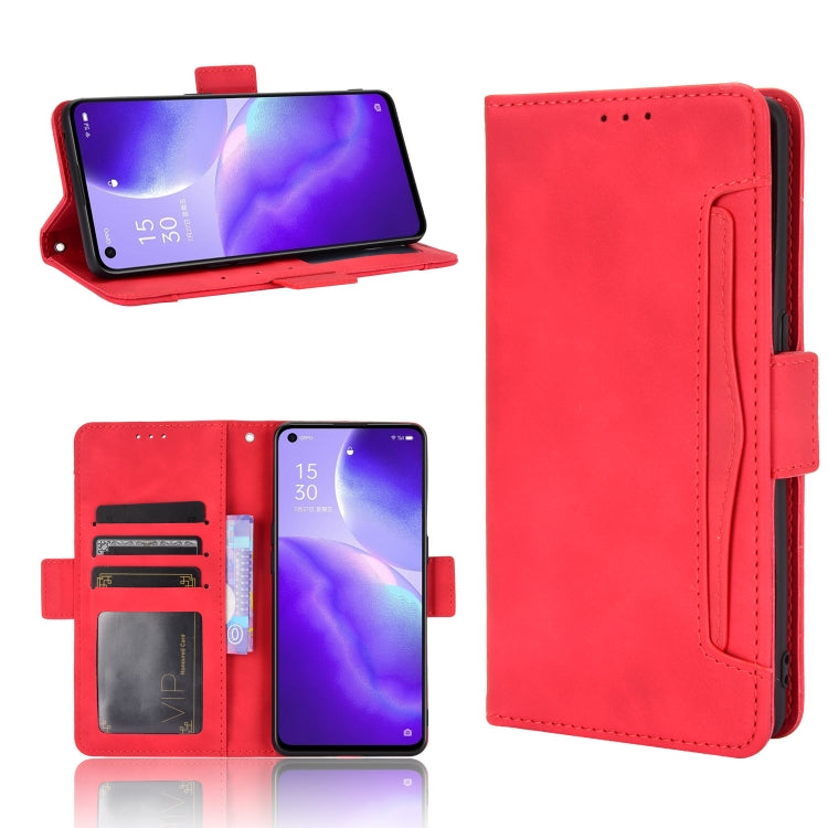 Skin Feel Calf Pattern Horizontal Flip Leather Case with Holder & Card Slots & Photo Frame, For OPPO A54, For OPPO A93 5G, For OPPO A94 4G/F19 Pro 4G/Reno5 F/Reno5 Lite, For OPPO Find X3 Lite / Reno5 5G, For OPPO Find X3 / Find X3 Pro, For OPPO Realme ...