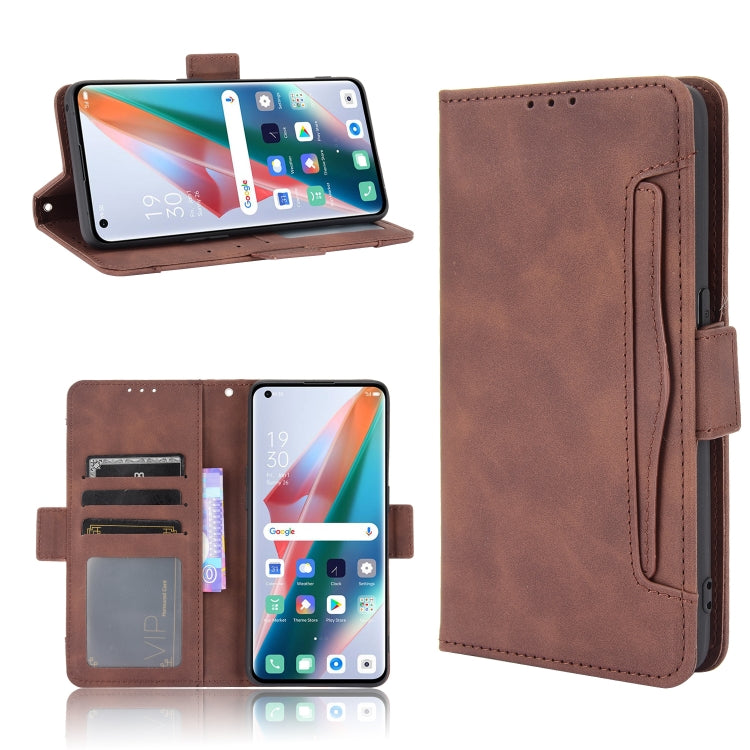 Skin Feel Calf Pattern Horizontal Flip Leather Case with Holder & Card Slots & Photo Frame, For OPPO A54, For OPPO A93 5G, For OPPO A94 4G/F19 Pro 4G/Reno5 F/Reno5 Lite, For OPPO Find X3 Lite / Reno5 5G, For OPPO Find X3 / Find X3 Pro, For OPPO Realme ...