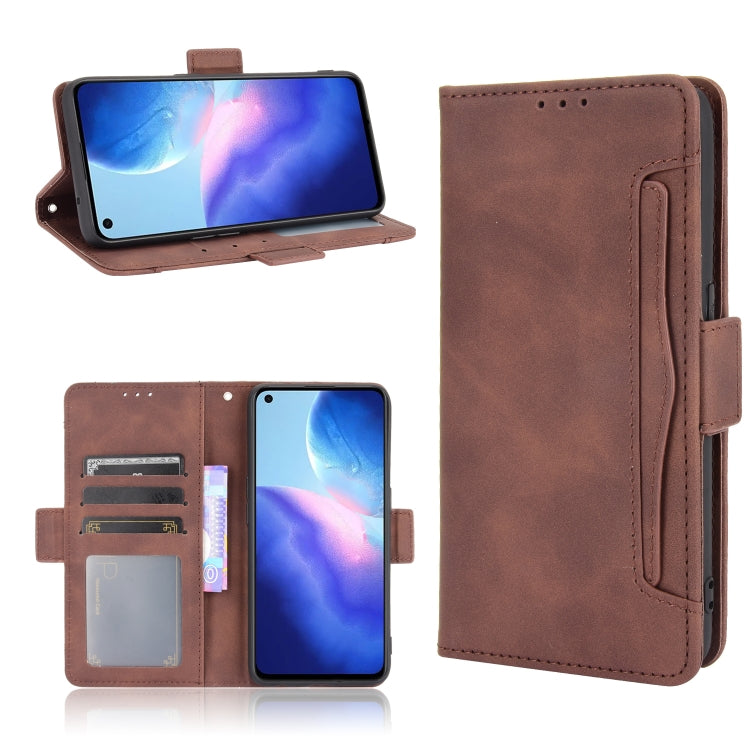 Skin Feel Calf Pattern Horizontal Flip Leather Case with Holder & Card Slots & Photo Frame, For OPPO A54, For OPPO A93 5G, For OPPO A94 4G/F19 Pro 4G/Reno5 F/Reno5 Lite, For OPPO Find X3 Lite / Reno5 5G, For OPPO Find X3 / Find X3 Pro, For OPPO Realme ...