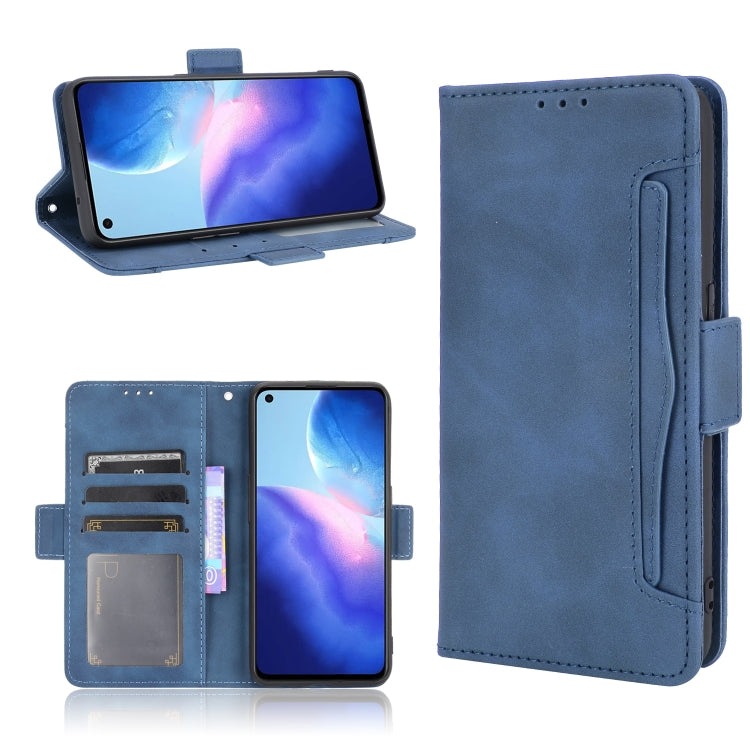 Skin Feel Calf Pattern Horizontal Flip Leather Case with Holder & Card Slots & Photo Frame, For OPPO A54, For OPPO A93 5G, For OPPO A94 4G/F19 Pro 4G/Reno5 F/Reno5 Lite, For OPPO Find X3 Lite / Reno5 5G, For OPPO Find X3 / Find X3 Pro, For OPPO Realme ...
