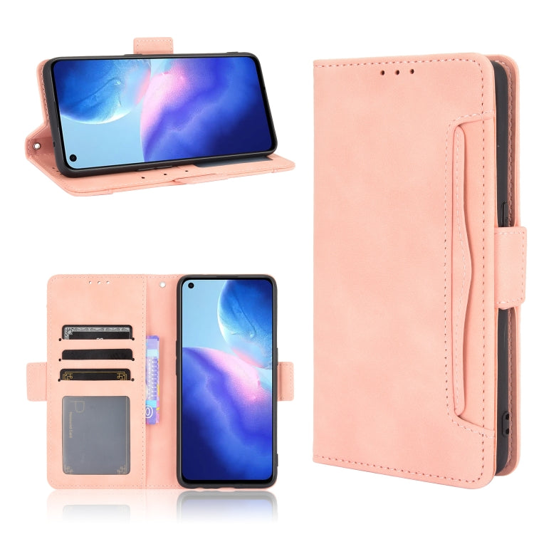 Skin Feel Calf Pattern Horizontal Flip Leather Case with Holder & Card Slots & Photo Frame, For OPPO A54, For OPPO A93 5G, For OPPO A94 4G/F19 Pro 4G/Reno5 F/Reno5 Lite, For OPPO Find X3 Lite / Reno5 5G, For OPPO Find X3 / Find X3 Pro, For OPPO Realme ...