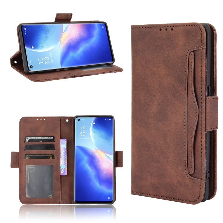 Skin Feel Calf Pattern Horizontal Flip Leather Case with Holder & Card Slots & Photo Frame, For OPPO A54, For OPPO A93 5G, For OPPO A94 4G/F19 Pro 4G/Reno5 F/Reno5 Lite, For OPPO Find X3 Lite / Reno5 5G, For OPPO Find X3 / Find X3 Pro, For OPPO Realme ...