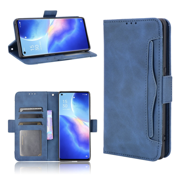 Skin Feel Calf Pattern Horizontal Flip Leather Case with Holder & Card Slots & Photo Frame, For OPPO A54, For OPPO A93 5G, For OPPO A94 4G/F19 Pro 4G/Reno5 F/Reno5 Lite, For OPPO Find X3 Lite / Reno5 5G, For OPPO Find X3 / Find X3 Pro, For OPPO Realme ...