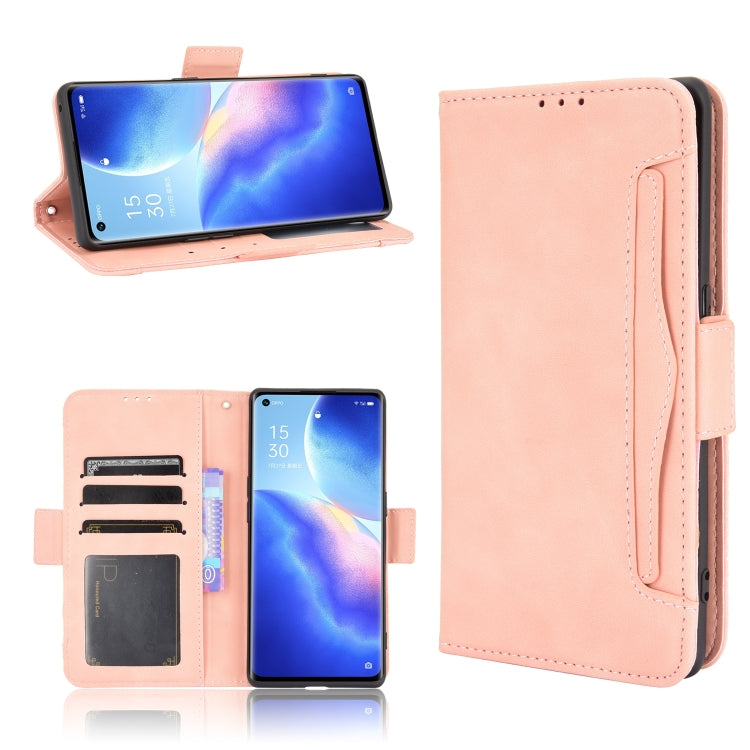 Skin Feel Calf Pattern Horizontal Flip Leather Case with Holder & Card Slots & Photo Frame, For OPPO A54, For OPPO A93 5G, For OPPO A94 4G/F19 Pro 4G/Reno5 F/Reno5 Lite, For OPPO Find X3 Lite / Reno5 5G, For OPPO Find X3 / Find X3 Pro, For OPPO Realme ...