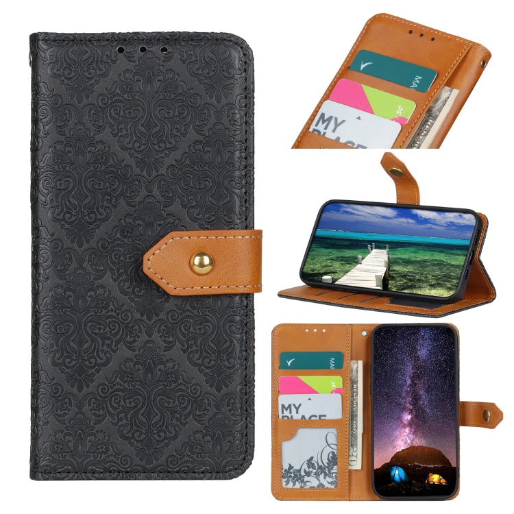 European Floral Embossed Horizontal Flip PU Leather Case with Holder & Card Slots & Wallet & Photo Frame, For OPPO F19 Pro+ 5G / Reno5 Z, For Xiaomi Mi 11 Lite 5G / 4G, For Xiaomi Mi 11 Pro 5G / 4G
