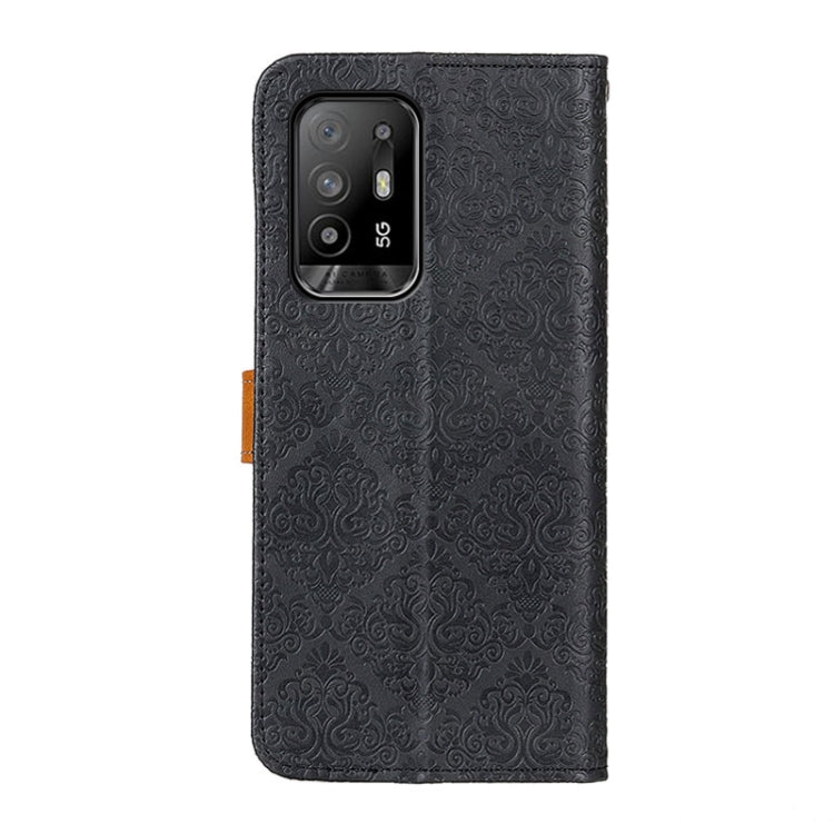 European Floral Embossed Horizontal Flip PU Leather Case with Holder & Card Slots & Wallet & Photo Frame, For OPPO F19 Pro+ 5G / Reno5 Z, For Xiaomi Mi 11 Lite 5G / 4G, For Xiaomi Mi 11 Pro 5G / 4G