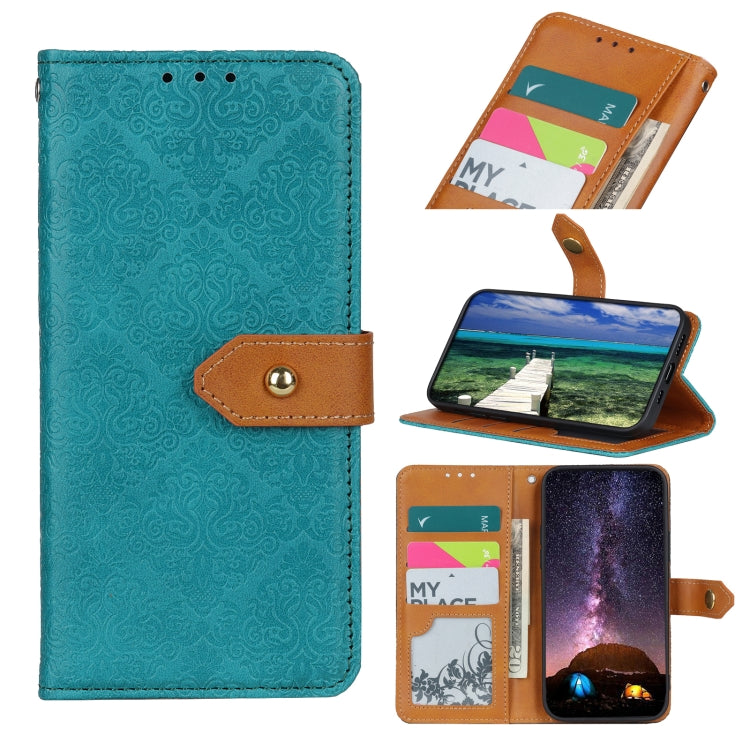 European Floral Embossed Horizontal Flip PU Leather Case with Holder & Card Slots & Wallet & Photo Frame, For OPPO F19 Pro+ 5G / Reno5 Z, For Xiaomi Mi 11 Lite 5G / 4G, For Xiaomi Mi 11 Pro 5G / 4G