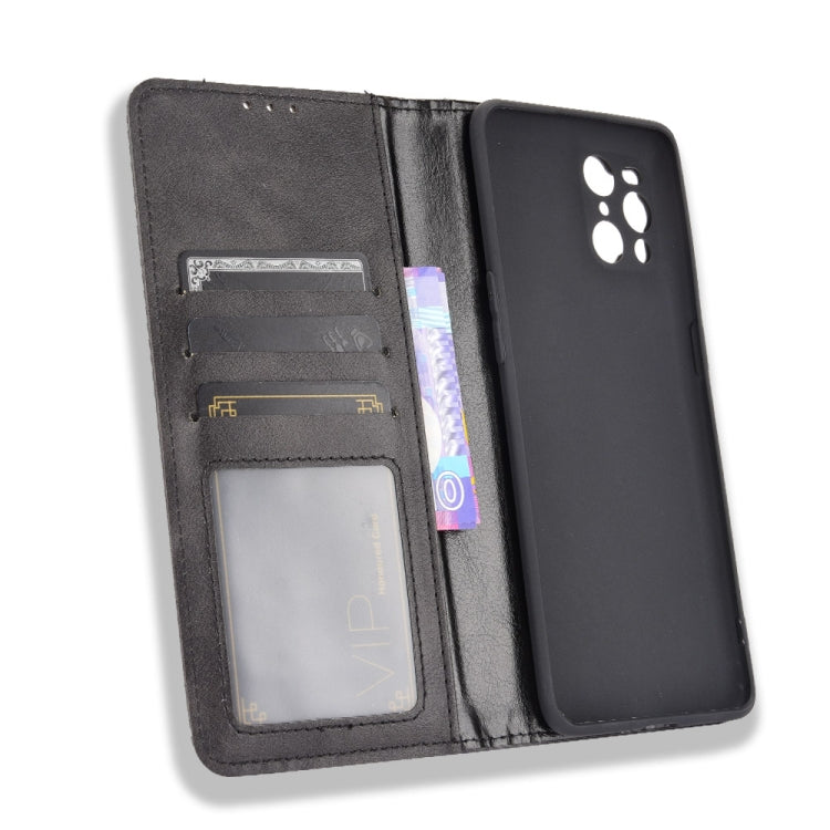 Magnetic Buckle Retro Crazy Horse Texture Horizontal Flip Leather Case with Holder & Card Slots & Photo Frame, For OPPO Find X3 / Find X3 Pro, For OPPO Reno5 Pro Plus / Find X3 Neo, For Xiaomi Redmi Note 10 4G / Note 10S��������������������������������...