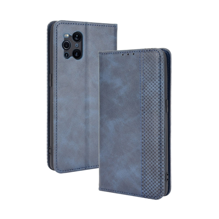 Magnetic Buckle Retro Crazy Horse Texture Horizontal Flip Leather Case with Holder & Card Slots & Photo Frame, For OPPO Find X3 / Find X3 Pro, For OPPO Reno5 Pro Plus / Find X3 Neo, For Xiaomi Redmi Note 10 4G / Note 10S��������������������������������...