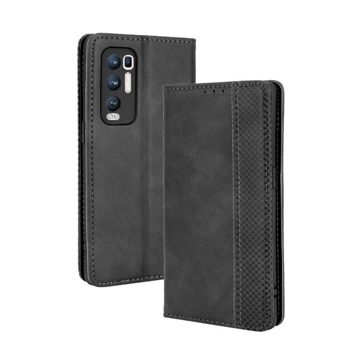 Magnetic Buckle Retro Crazy Horse Texture Horizontal Flip Leather Case with Holder & Card Slots & Photo Frame, For OPPO Find X3 / Find X3 Pro, For OPPO Reno5 Pro Plus / Find X3 Neo, For Xiaomi Redmi Note 10 4G / Note 10S��������������������������������...