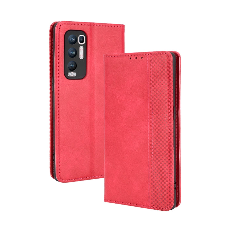 Magnetic Buckle Retro Crazy Horse Texture Horizontal Flip Leather Case with Holder & Card Slots & Photo Frame, For OPPO Find X3 / Find X3 Pro, For OPPO Reno5 Pro Plus / Find X3 Neo, For Xiaomi Redmi Note 10 4G / Note 10S��������������������������������...