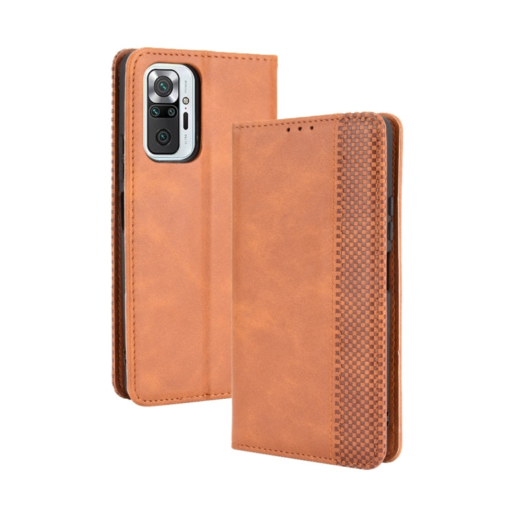 Magnetic Buckle Retro Crazy Horse Texture Horizontal Flip Leather Case with Holder & Card Slots & Photo Frame, For OPPO Find X3 / Find X3 Pro, For OPPO Reno5 Pro Plus / Find X3 Neo, For Xiaomi Redmi Note 10 4G / Note 10S��������������������������������...