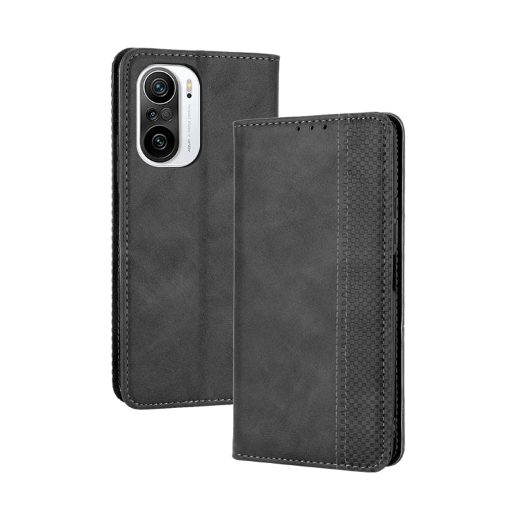 Magnetic Buckle Retro Crazy Horse Texture Horizontal Flip Leather Case with Holder & Card Slots & Photo Frame, For OPPO Find X3 / Find X3 Pro, For OPPO Reno5 Pro Plus / Find X3 Neo, For Xiaomi Redmi Note 10 4G / Note 10S��������������������������������...