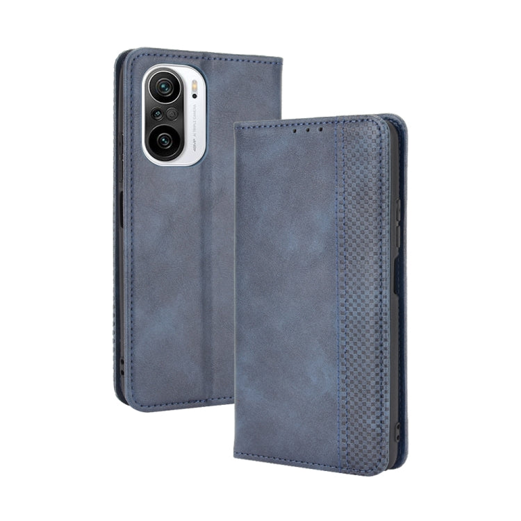 Magnetic Buckle Retro Crazy Horse Texture Horizontal Flip Leather Case with Holder & Card Slots & Photo Frame, For OPPO Find X3 / Find X3 Pro, For OPPO Reno5 Pro Plus / Find X3 Neo, For Xiaomi Redmi Note 10 4G / Note 10S��������������������������������...
