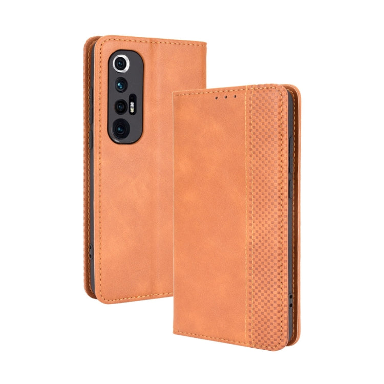 Magnetic Buckle Retro Crazy Horse Texture Horizontal Flip Leather Case with Holder & Card Slots & Photo Frame, For OPPO Find X3 / Find X3 Pro, For OPPO Reno5 Pro Plus / Find X3 Neo, For Xiaomi Redmi Note 10 4G / Note 10S��������������������������������...