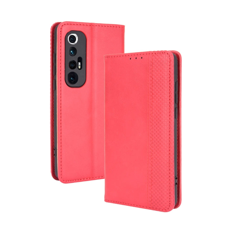 Magnetic Buckle Retro Crazy Horse Texture Horizontal Flip Leather Case with Holder & Card Slots & Photo Frame, For OPPO Find X3 / Find X3 Pro, For OPPO Reno5 Pro Plus / Find X3 Neo, For Xiaomi Redmi Note 10 4G / Note 10S��������������������������������...