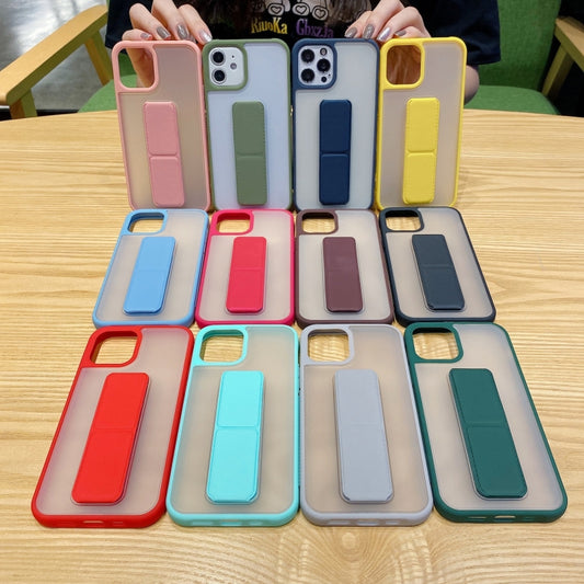 Skin Feel TPU + PC Shockproof Case with Wrist Strap Holder