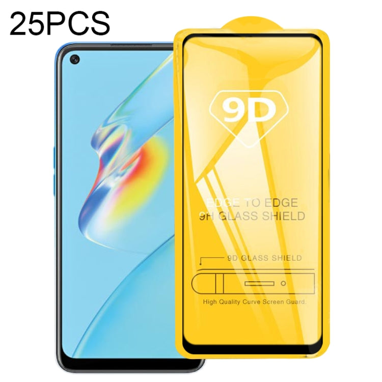 For OPPO A74 5G 25pcs 9D Full Glue Full Screen Tempered Glass Film, For OPPO Reno5 Z (25 PCS), For OPPO A74 5G (25 PCS), For OPPO F19 (25 PCS), For OPPO A54 (25 PCS), For OPPO Find X3 Lite (25 PCS), For OPPO F19 Pro / F19 Pro+ (25 PCS)�����������������...