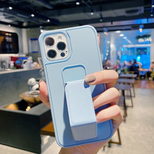 Colorful TPU + PC Shockproof Case with Wrist Strap Holder