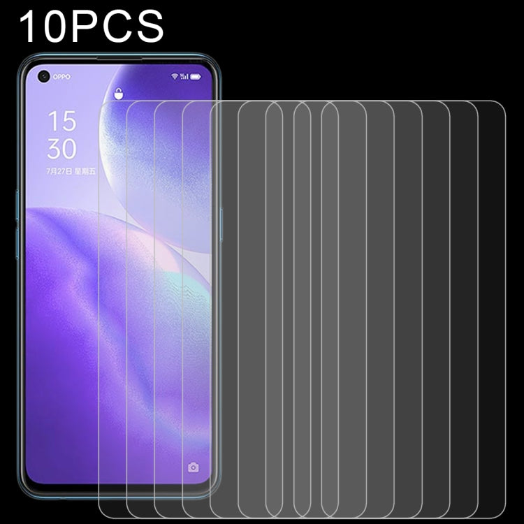 10pcs 0.26mm 9H 2.5D Tempered Glass Film, For OPPO Reno5 Z (10 PCS), For OPPO A74 5G (10 PCS), For OPPO F19 (10 PCS), For OPPO A54 (10 PCS), For OPPO Find X3 Lite (10 PCS), For OPPO F19 Pro / F19 Pro+ (10 PCS), For OPPO A94 5G / 4G  (10 PCS)�����������...