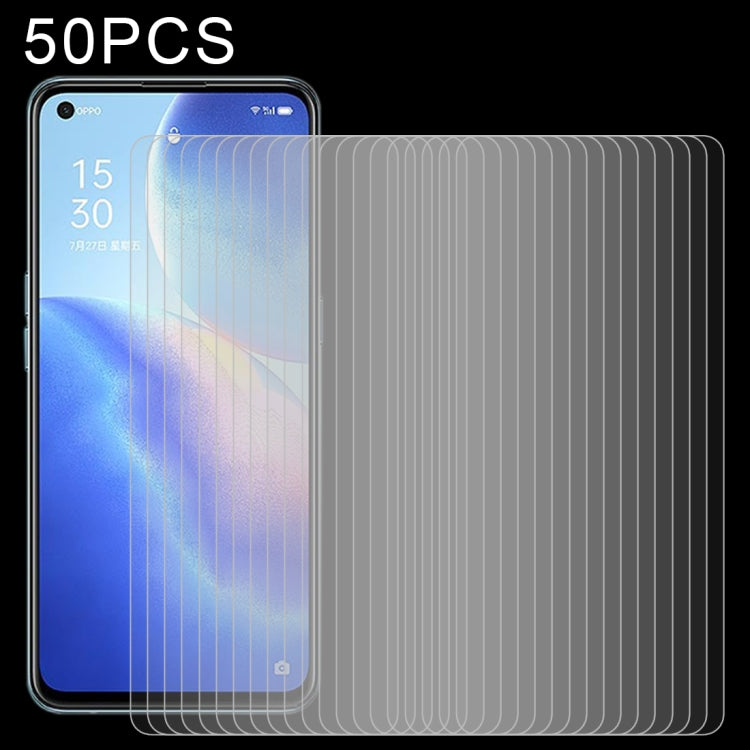 50pcs 0.26mm 9H 2.5D Tempered Glass Film, For OPPO Reno5 Z (50 PCS), For OPPO A74 5G (50 PCS), For OPPO F19 (50 PCS), For OPPO A54 (50 PCS), For OPPO Find X3 Lite (50 PCS), For OPPO F19 Pro / F19 Pro+ (50 PCS), For OPPO A94 5G / 4G  (50 PCS)�����������...