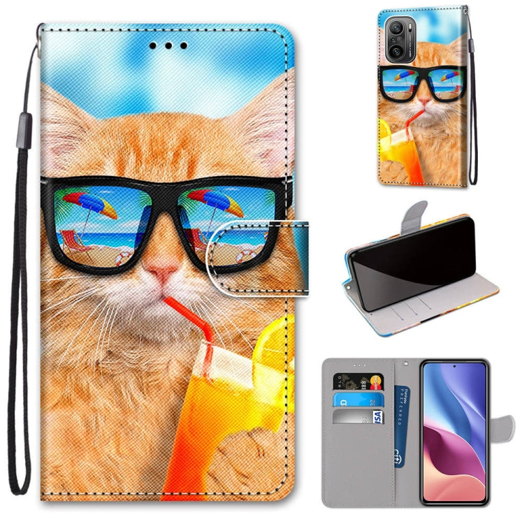 Coloured Drawing Cross Texture Horizontal Flip PU Leather Case with Holder & Card Slots & Wallet & Lanyard, For OPPO Realme C15 / C12 / C25 / 7i (Global) / Narzo 20 / 30A, For Nokia 5.4, For Nokia 1.4����������������������������������������������������...
