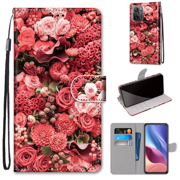 Coloured Drawing Cross Texture Horizontal Flip PU Leather Case with Holder & Card Slots & Wallet & Lanyard, For OPPO Realme C15 / C12 / C25 / 7i (Global) / Narzo 20 / 30A, For Nokia 5.4, For Nokia 1.4����������������������������������������������������...