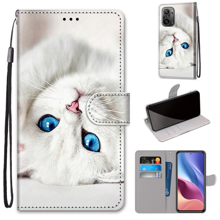 Coloured Drawing Cross Texture Horizontal Flip PU Leather Case with Holder & Card Slots & Wallet & Lanyard, For OPPO Realme C15 / C12 / C25 / 7i (Global) / Narzo 20 / 30A, For Nokia 5.4, For Nokia 1.4����������������������������������������������������...