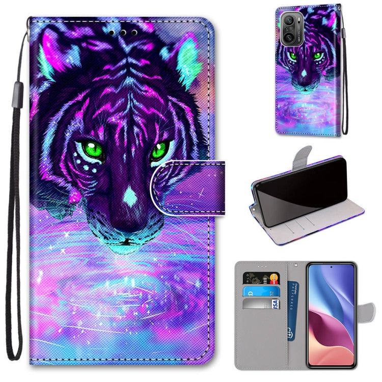 Coloured Drawing Cross Texture Horizontal Flip PU Leather Case with Holder & Card Slots & Wallet & Lanyard, For OPPO Realme C15 / C12 / C25 / 7i (Global) / Narzo 20 / 30A, For Nokia 5.4, For Nokia 1.4����������������������������������������������������...