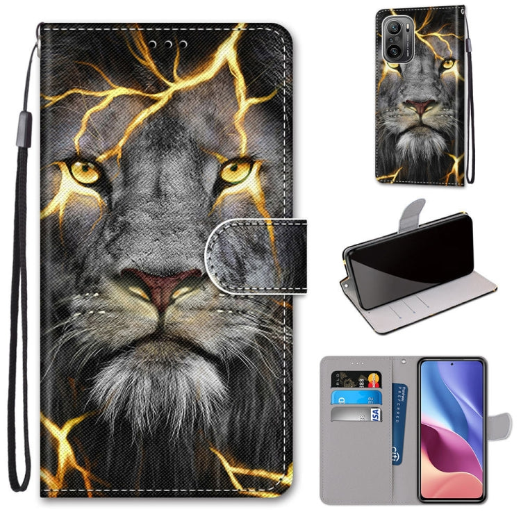 Coloured Drawing Cross Texture Horizontal Flip PU Leather Case with Holder & Card Slots & Wallet & Lanyard, For OPPO Realme C15 / C12 / C25 / 7i (Global) / Narzo 20 / 30A, For Nokia 5.4, For Nokia 1.4����������������������������������������������������...