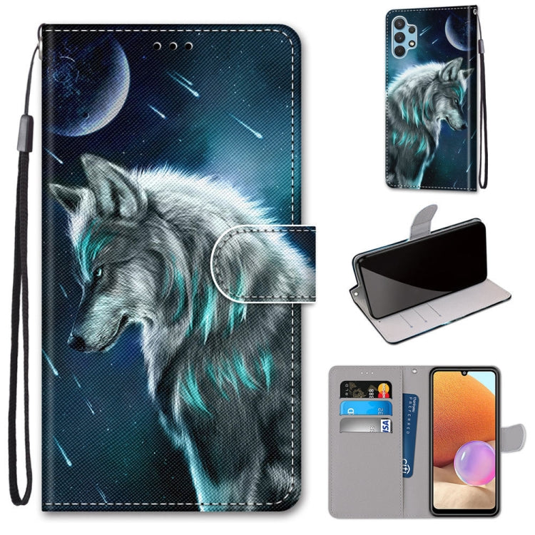 Coloured Drawing Cross Texture Horizontal Flip PU Leather Case with Holder & Card Slots & Wallet & Lanyard, For Xiaomi Redmi Note 10 4G / Note 10s, For Xiaomi Redmi Note 10 5G, For Xiaomi Redmi Note 10 Pro Max / Note 10 Pro�����������������������������...