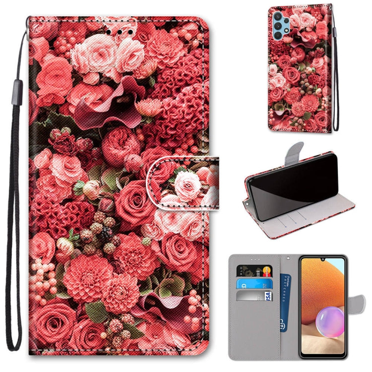 Coloured Drawing Cross Texture Horizontal Flip PU Leather Case with Holder & Card Slots & Wallet & Lanyard, For Xiaomi Redmi Note 10 4G / Note 10s, For Xiaomi Redmi Note 10 5G, For Xiaomi Redmi Note 10 Pro Max / Note 10 Pro�����������������������������...