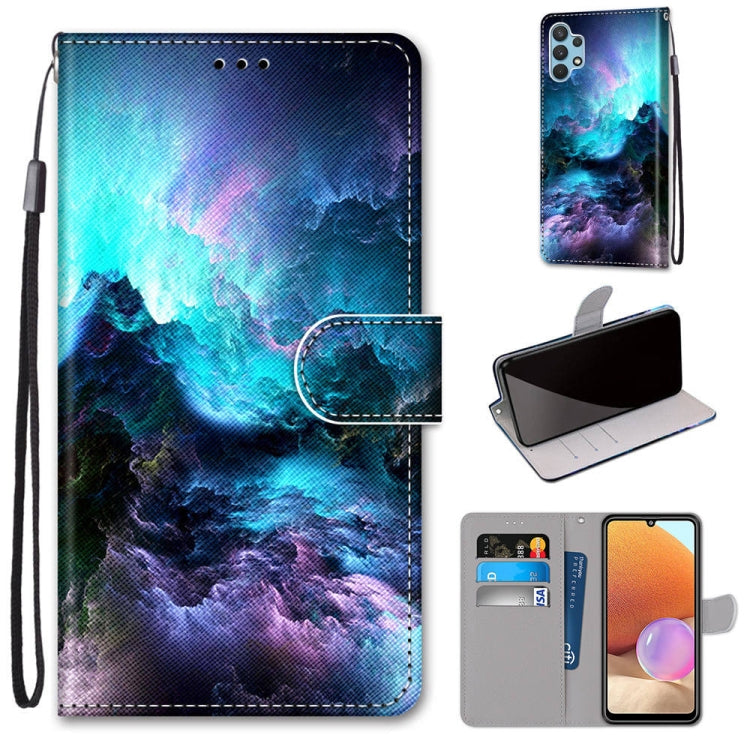 Coloured Drawing Cross Texture Horizontal Flip PU Leather Case with Holder & Card Slots & Wallet & Lanyard, For Xiaomi Redmi Note 10 4G / Note 10s, For Xiaomi Redmi Note 10 5G, For Xiaomi Redmi Note 10 Pro Max / Note 10 Pro�����������������������������...
