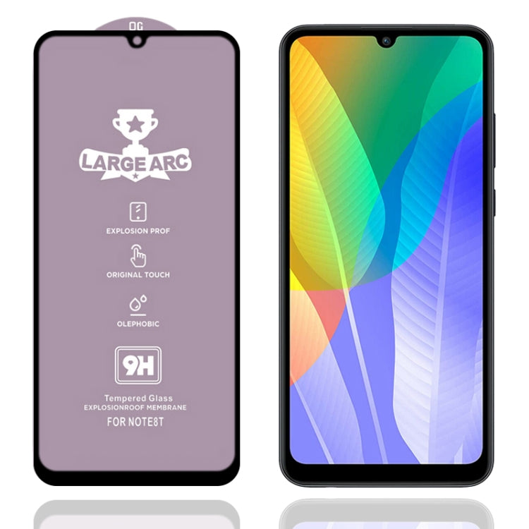 9H HD Large Arc High Alumina Full Screen Tempered Glass Film, For Huawei Y5p (1 PCS), For Honor 8A 2020 (1 PCS), For Huawei Y6p (1 PCS), For Honor 9S (1 PCS), For Honor 30 (1 PCS), For Huawei Y7p (1 PCS), For Honor 30S (1 PCS), For Huawei Y8p (1 PCS)��...